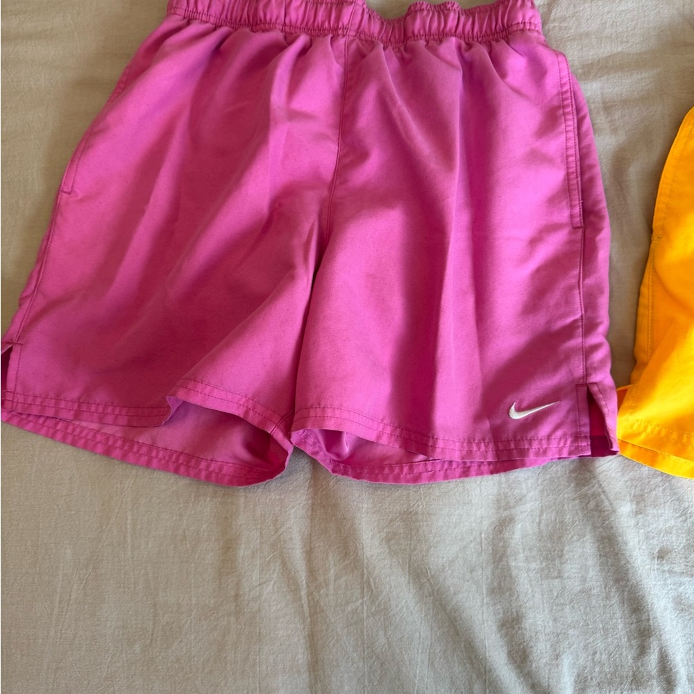 Nike Vibrant Pink and Yellow bathing suits - Picture 3 of 4
